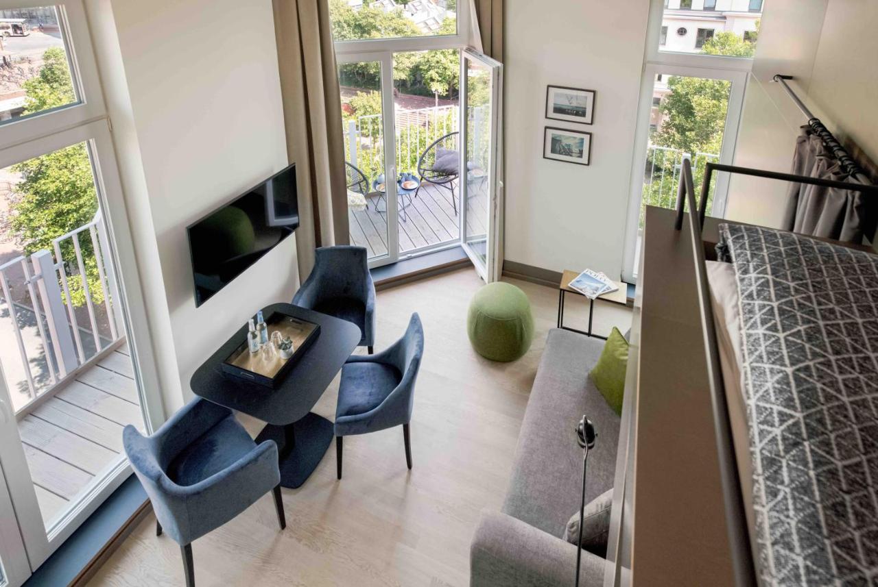 Oberdeck Studio Apartments - Adults Only Hamburg-Harburg Exteriör bild